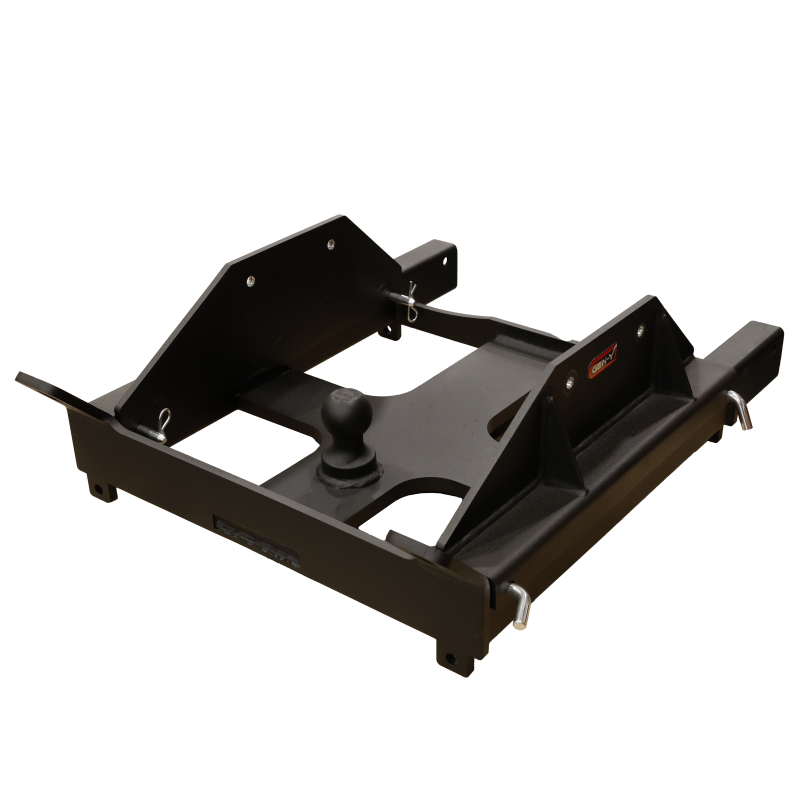 GEN-Y ADVANTAGE 5th Wheel/Gooseneck Combo Hitch, 25K, Rail Mount, Fits CURT Q24/A25 Head (GH-21201)