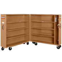 KNAACK 100-KL JOBMASTER Folding Rolling Cabinet, 60.9 cu ft