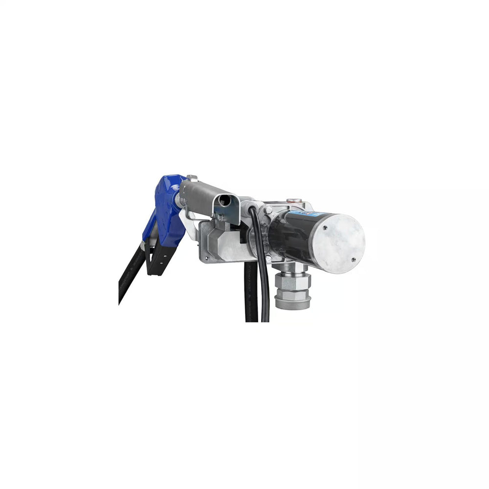 GPI M-150S-AU 15 GPM 12V Fuel Transfer Pump with Auto Unleaded Nozzle (110000-100) - view 2