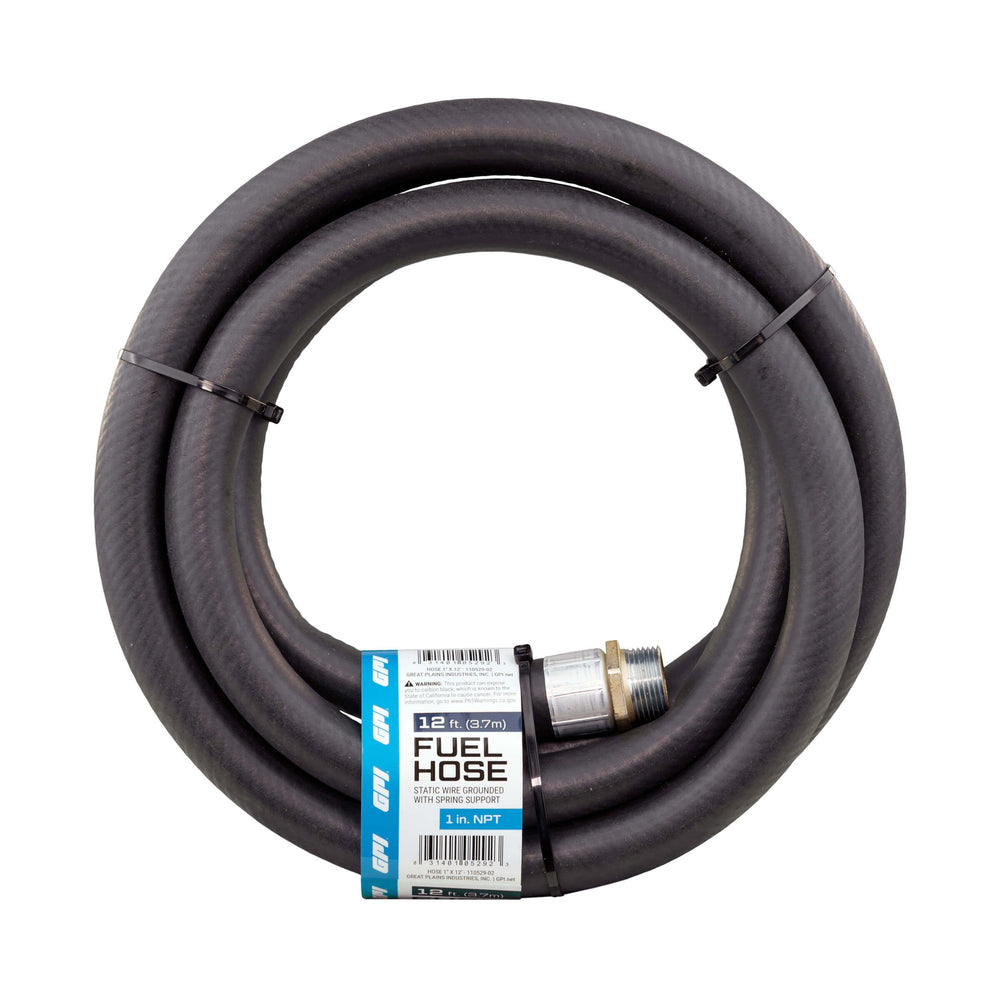 GPI 1 in. x 12 ft. Fuel Hose with Static Wire (110529-02) - view 2