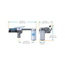 GPI M-180S-ML 18 GPM 12V Fuel Transfer Pump with Manual Diesel Nozzle and Filter (110612-01) - view 8
