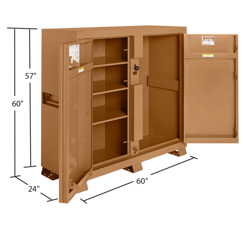 KNAACK 111-KL JOBMASTER 60 in Cabinet, Half-Width Shelves