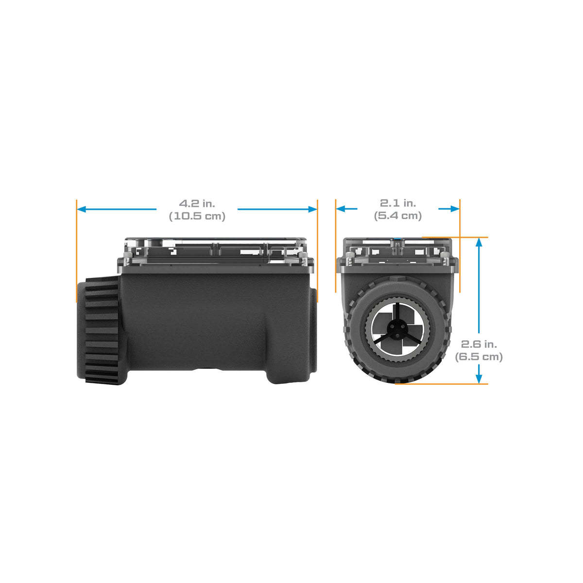 GPI 01N Digital Water Meter, 3-30 GPM, 1 in. NPT, Nylon (113255-4) - view 4