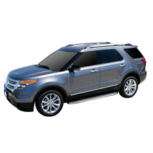 Steelcraft STX100 Running Boards - Black / Stainless Trim - 2014-2019 Ford Explorer (113900)