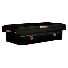Weather Guard Full-Size Extra Wide Steel Saddle Box, Gloss Black (116-5-04)