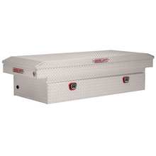 Weather Guard Full-Size Extra Wide Aluminum Saddle Box, Clear Finish (117-0-04)