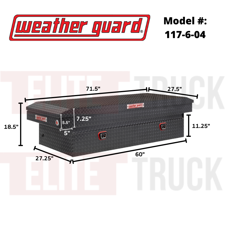 Weather Guard 117-6-04 Saddle Box