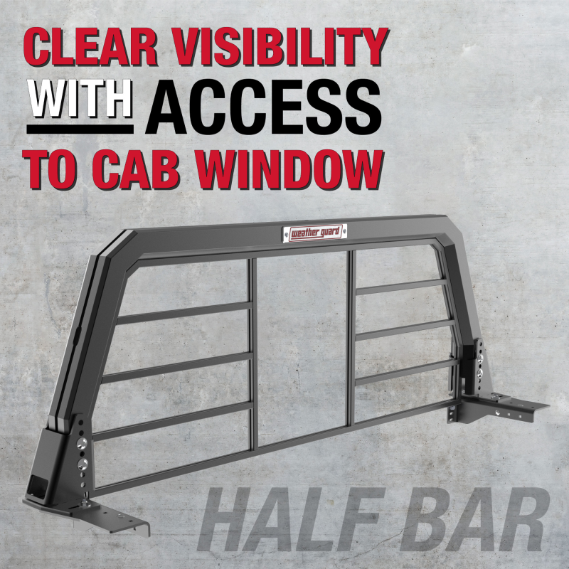 Weather Guard Half Bar Headache Rack 11908-52-01