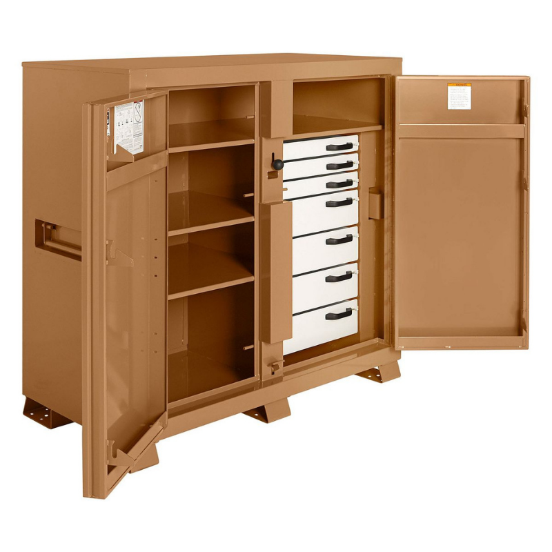 KNAACK 112-KL JOBMASTER 60 in Jobsite Cabinet with 7 Drawers