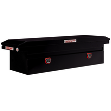 Weather Guard Full-Size Low Profile Steel Saddle Box, Gloss Black (120-5-04)