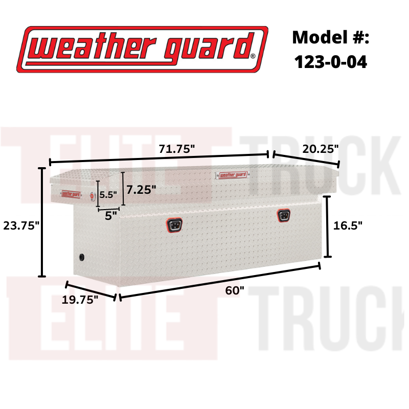 Weather Guard 123-0-04 Saddle Box