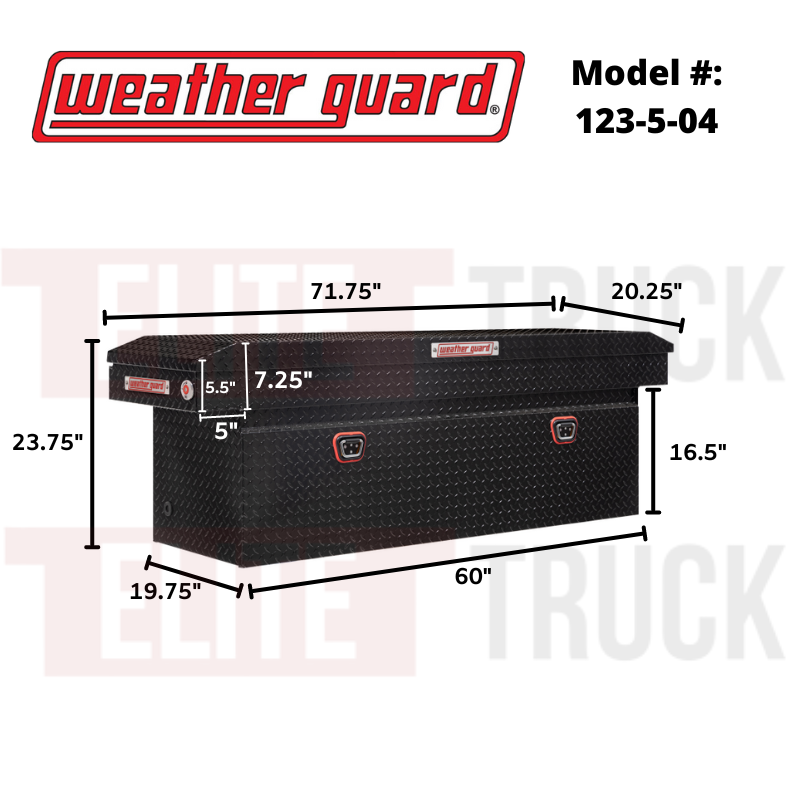 Weather Guard 123-5-04 Saddle Box