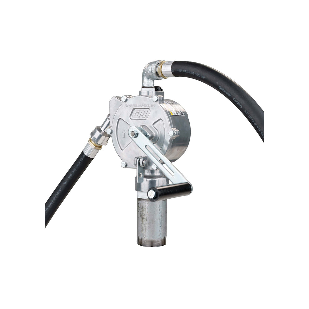 GPI RP-10-UL Rotary Hand Pump for Fuel and Oil, 10 Gallons per 100 Turns (123000-06)