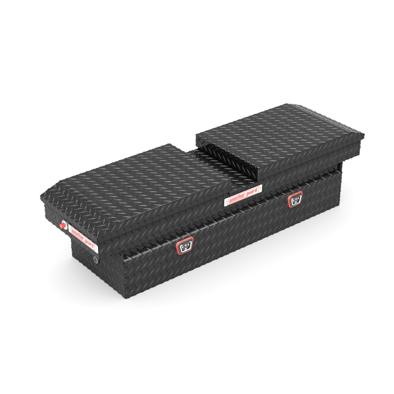 Weather Guard Full-Size Standard Aluminum Gull Wing Box, Gloss Black (124-5-04)