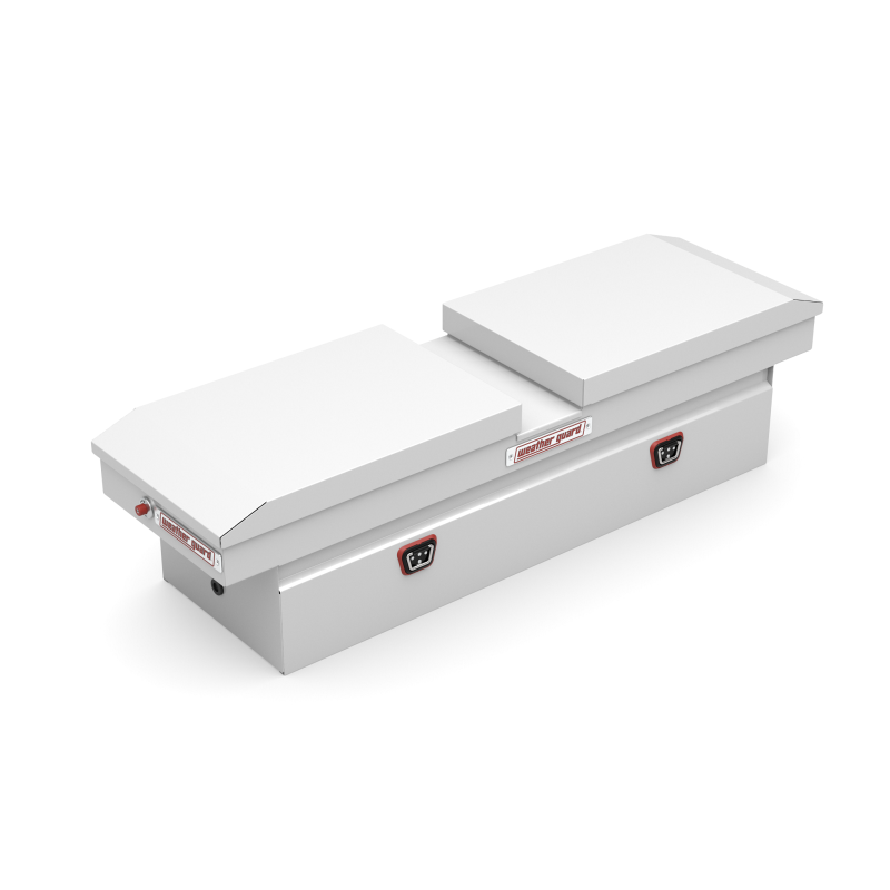 Weather Guard Full-Size Standard Steel Gull Wing Box, White (125-3-04)