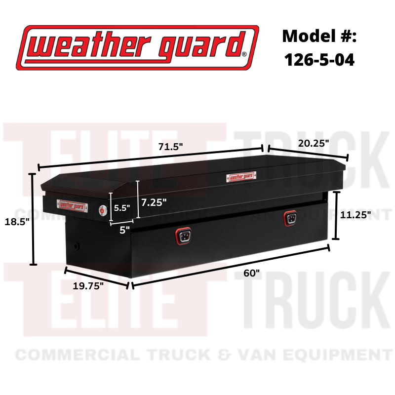 Weather Guard 126-5-04 Saddle Box