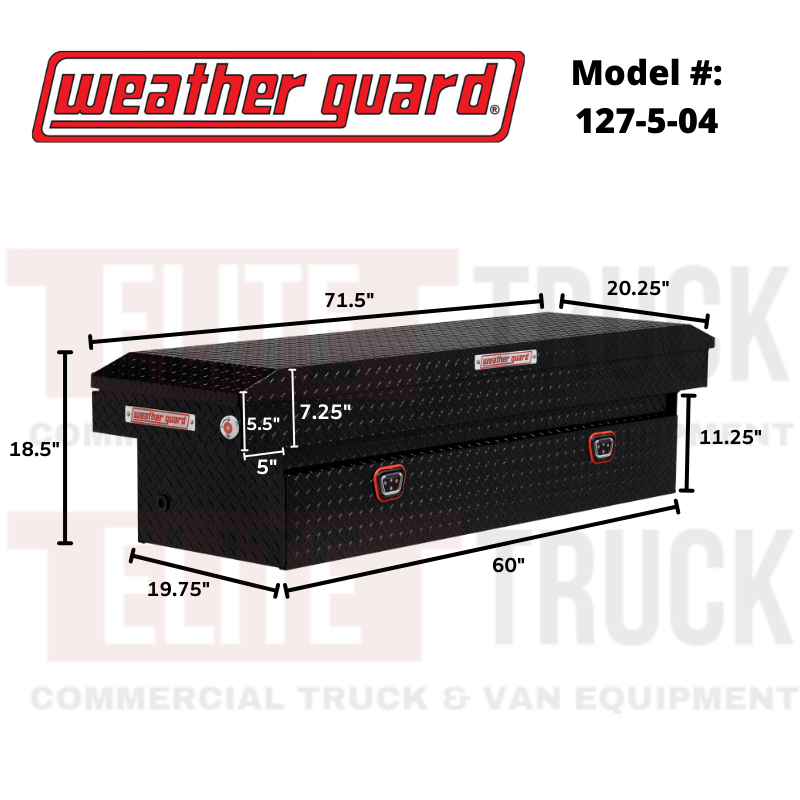 Weather Guard 127-5-04 Saddle Box