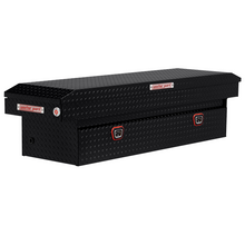 Weather Guard Full-Size Standard Aluminum Saddle Box, Gloss Black (127-5-04)