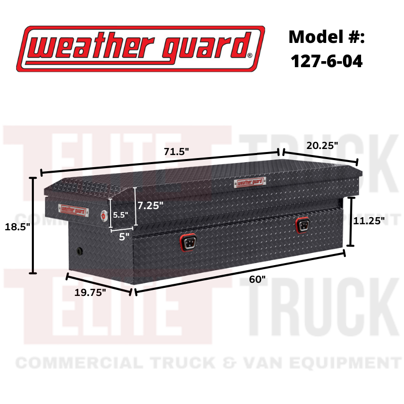 Weather Guard 127-6-04 Saddle Box
