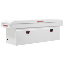 Weather Guard Full-Size Deep Steel Saddle Box, White (128-3-04)