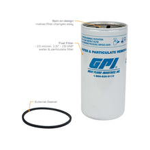 GPI 30 GPM 10 Micron Water and Particulate Fuel Filter (129320-02) - view 2