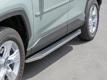 Steelcraft STX100 Running Boards - Black / Stainless Trim - 2019-2025 Toyota Rav4 (135190)