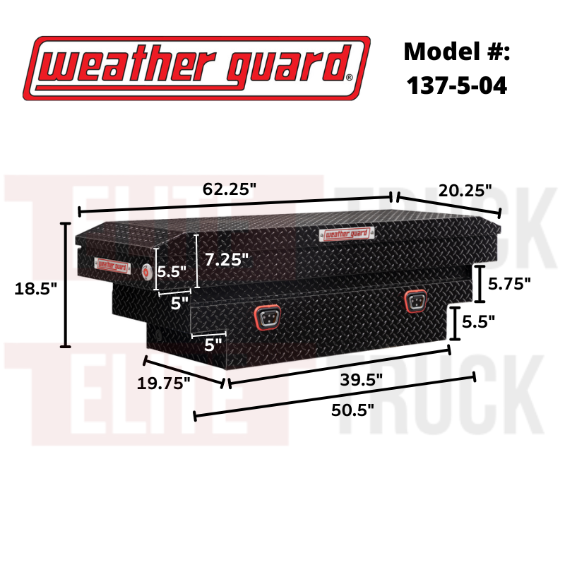 Weather Guard 137-5-04 Saddle Box