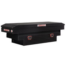 Weather Guard Compact Deep Aluminum Saddle Box, Gloss Black (137-5-04)