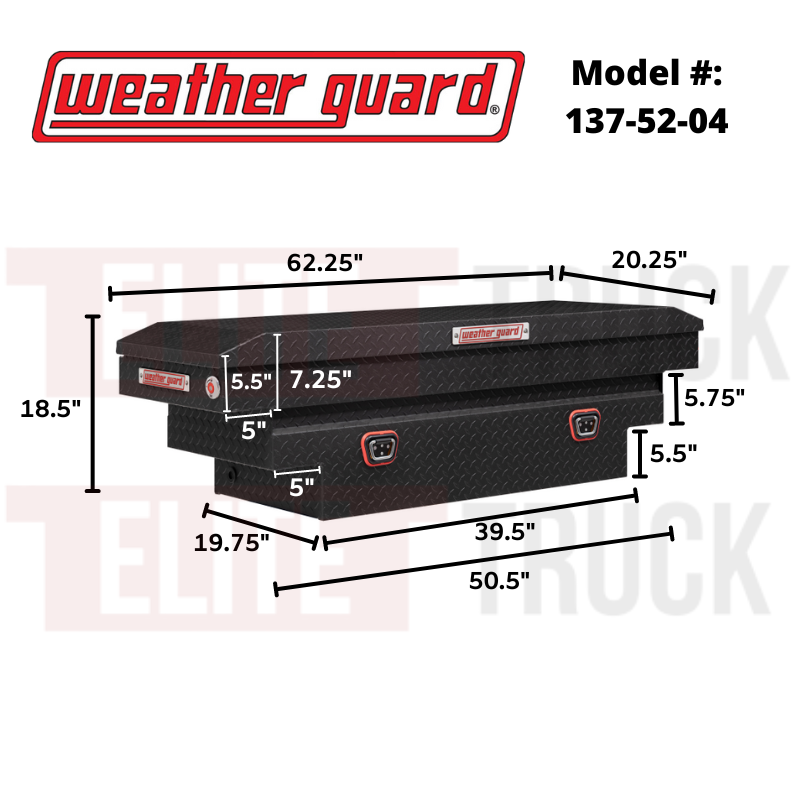 Weather Guard 137-52-04 Saddle Box