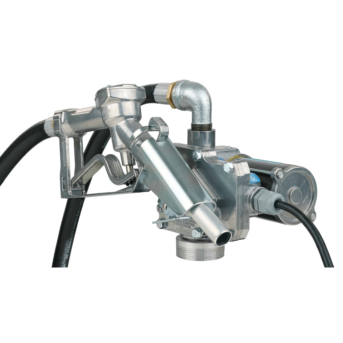GPI EZ-8 8 GPM 12V Fuel Transfer Pump with Manual Unleaded Nozzle (137100-01) - view 2