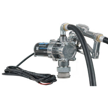 GPI EZ-8 8 GPM 12V Fuel Transfer Pump with Spin Collar and Manual Unleaded Nozzle (137100-05)