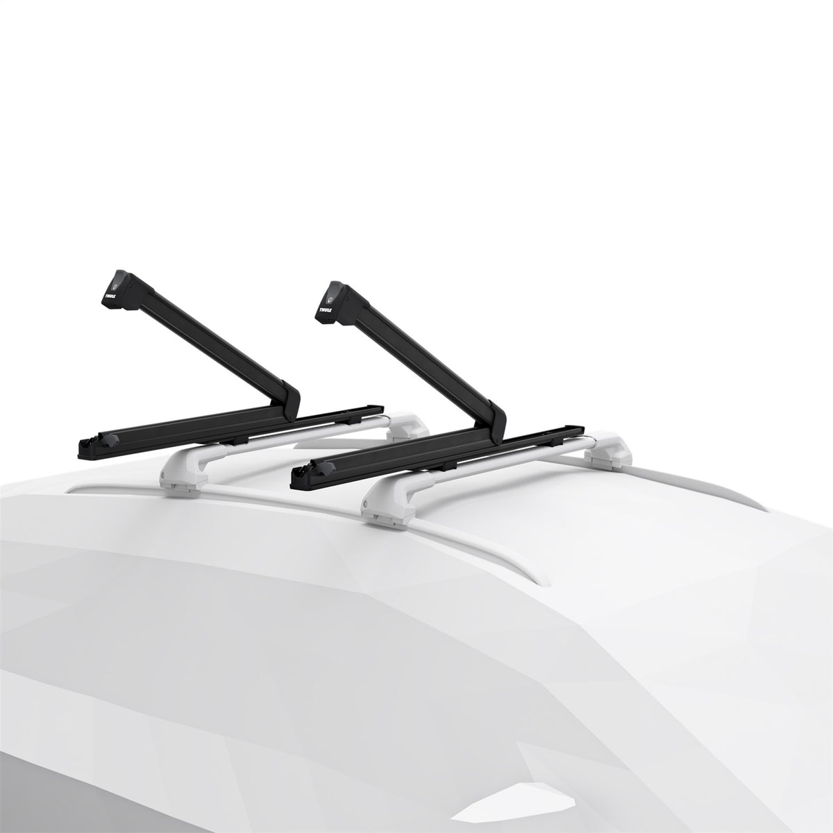 Thule SnowPack Extender - Up To 6 Pairs Skis Or 4 Snowboards - Extends Past Doors