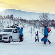 Thule SnowPack Extender - Up To 6 Pairs Skis Or 4 Snowboards - Extends Past Doors
