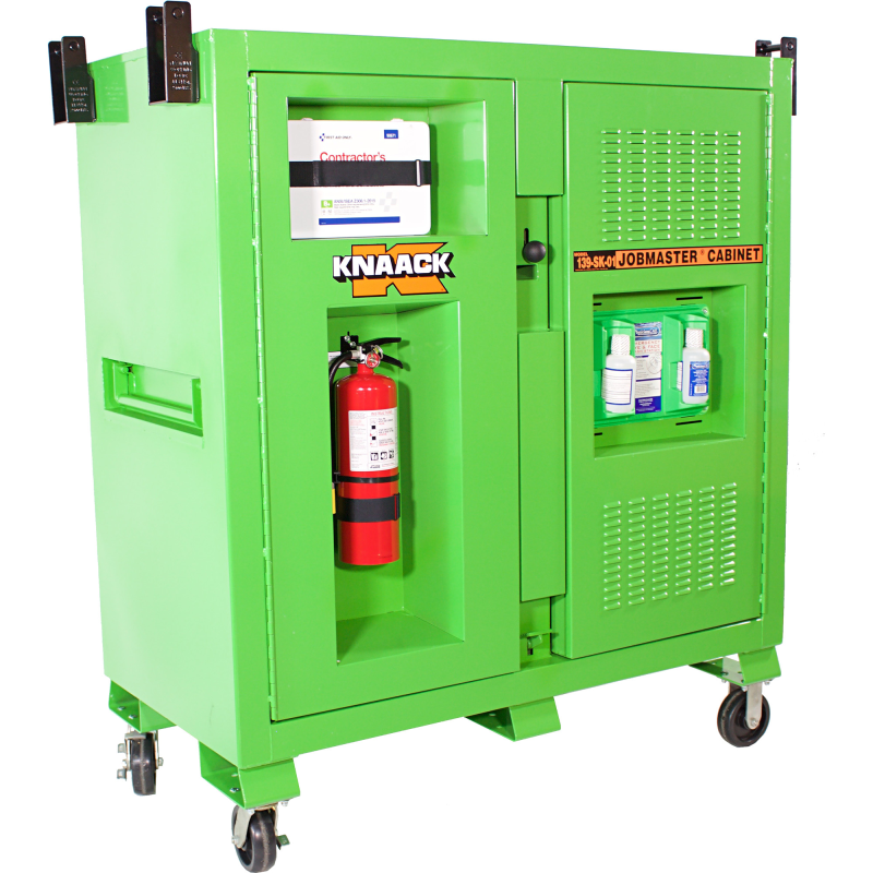 KNAACK Safety Kage 60 in Jobsite Safety Cabinet, 59.4 cu ft (139-SK-01-KL)