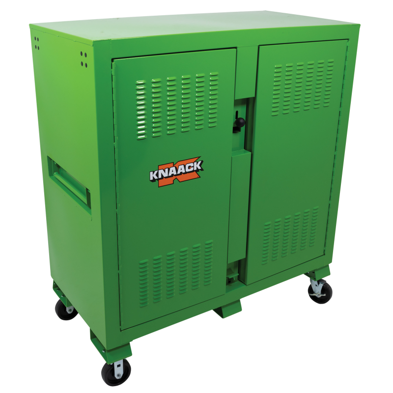 KNAACK Safety Kage 60 in Fall Protection Cabinet, 32 Hooks, 59.4 cu ft (139-SK-02-KL)