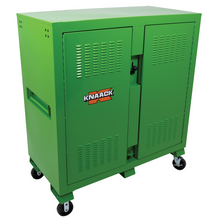 KNAACK Safety Kage 60 in Fall Protection Cabinet, 32 Hooks, 59.4 cu ft (139-SK-02-KL)