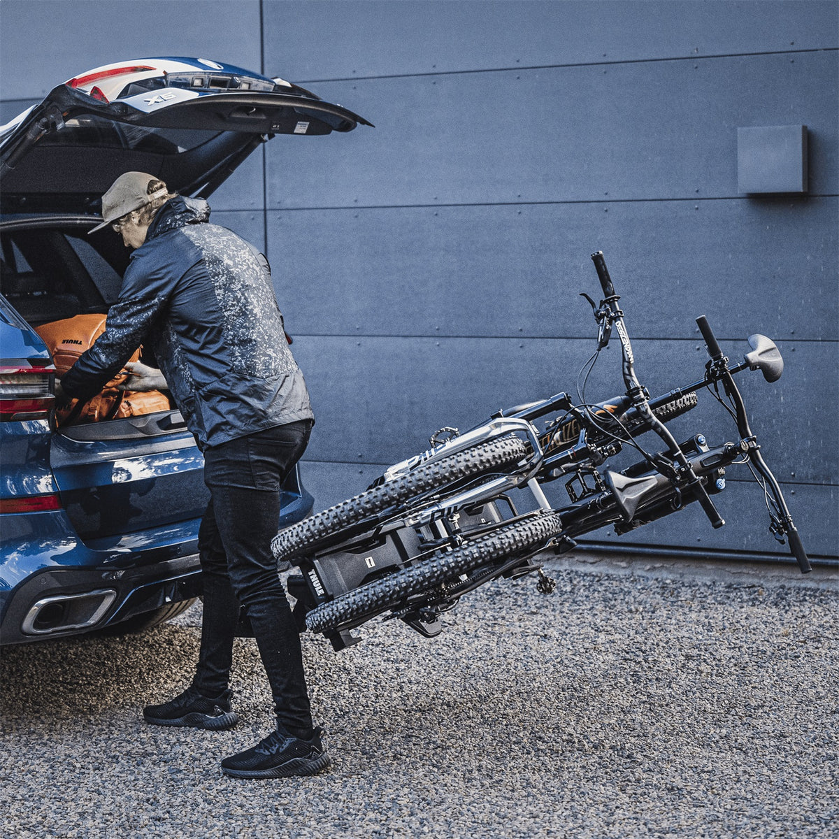 Thule EasyFold XT Bike Rack - 2-Bike - Platform Hitch