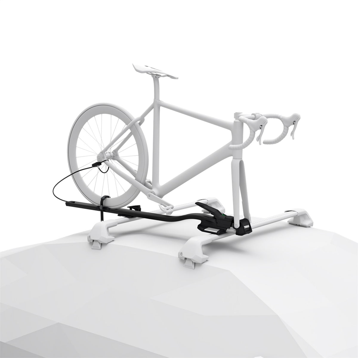 Thule TopRide Roof Bike Rack - Fork Mount - Black