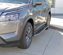 Steelcraft STX100 Running Boards - Black / Stainless Trim - 2022-2025 Nissan Pathfinder (140970)