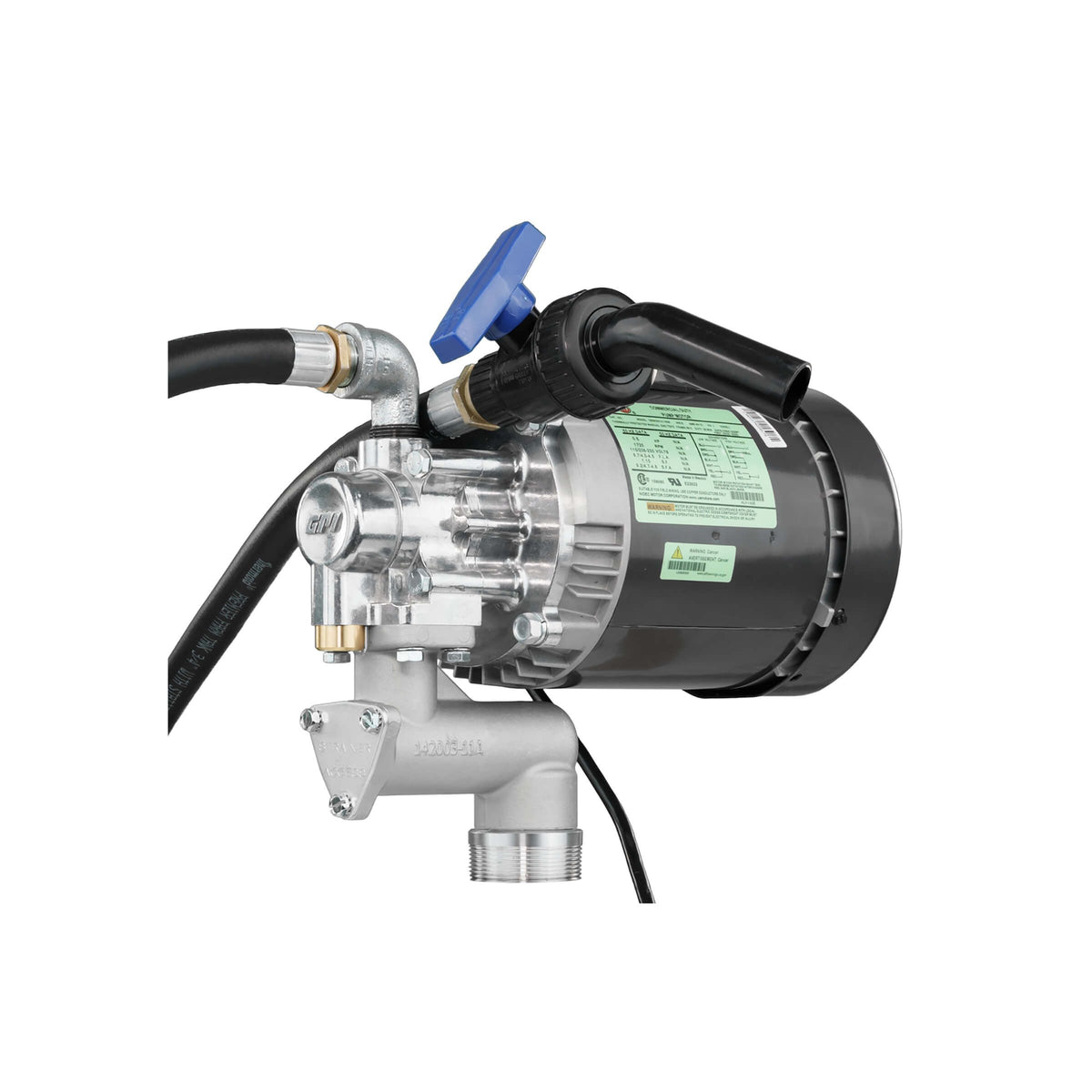 GPI L5116 4 GPM 115/230V AC Oil Transfer Pump with Hose and Nozzle (142100-01) - view 4