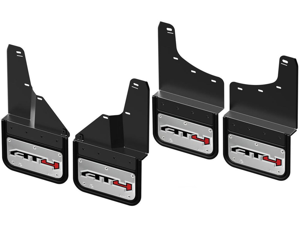 Gatorback CR Mud Flaps - AT4 - 20-26 Silverado 2500/3500HD; Front - GCR200F-AT4