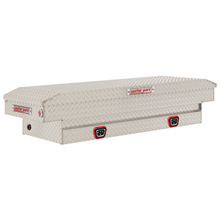 Weather Guard Compact Aluminum Saddle Box, Clear Finish (154-0-04)