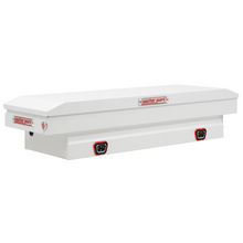 Weather Guard Compact Steel Saddle Box, White (156-3-04)