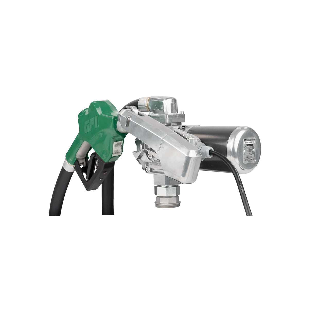 GPI G20 20 GPM 12V Fuel Transfer Pump with Auto Diesel Nozzle (162000-03) - view 2