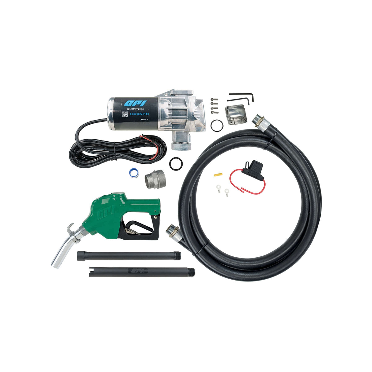 GPI G20 20 GPM 12V Fuel Transfer Pump with Auto Diesel Nozzle (162000-03) - view 6