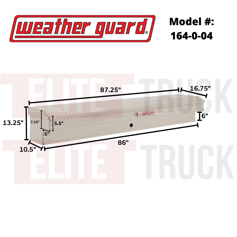 Weather Guard 164-0-04 Lo-Side Box