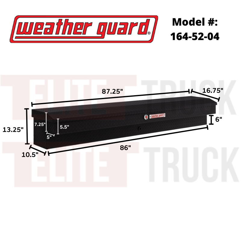 Weather Guard 164-52-04 Lo-Side Box