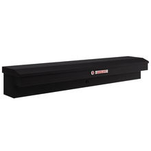Weather Guard 87 in Aluminum Lo-Side Truck Tool Box, Textured Matte Black (164-52-04)