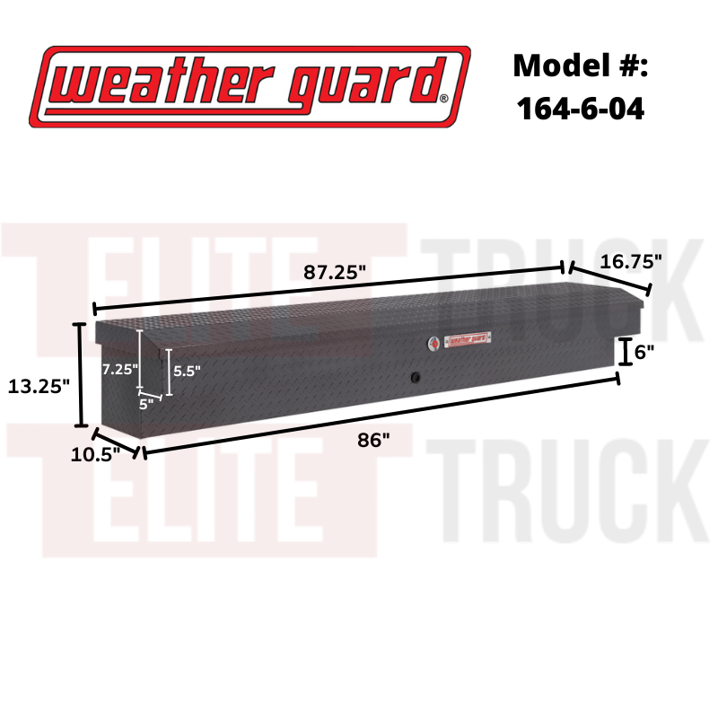 Weather Guard 164-6-04 Lo-Side Box