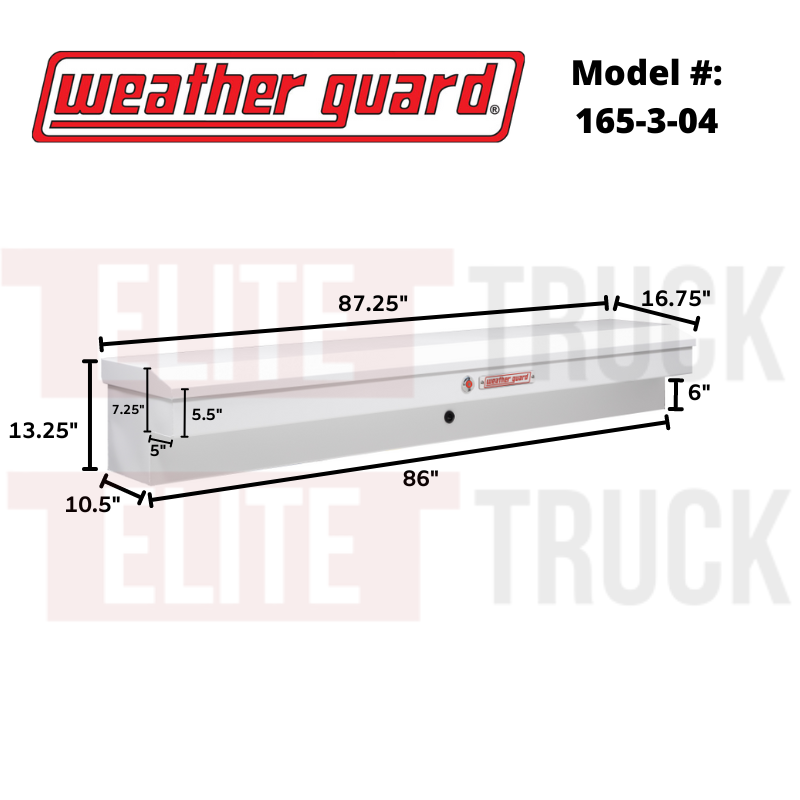 Weather Guard 165-3-04 Lo-Side Box